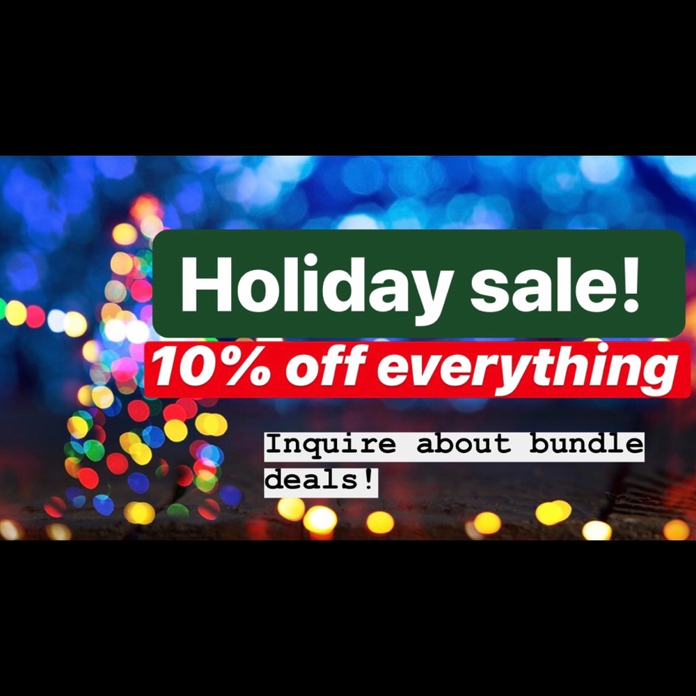 Comment on my stuff to see if you want a bundle!